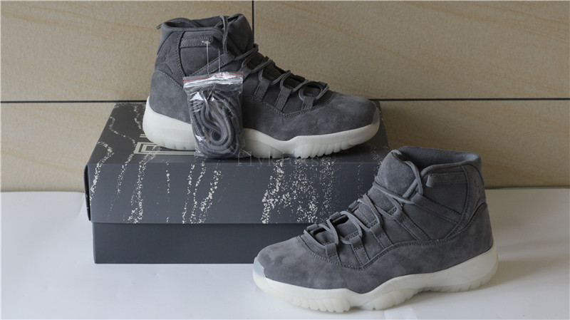 Air Jordan 11 Retro PREM Suede Grey